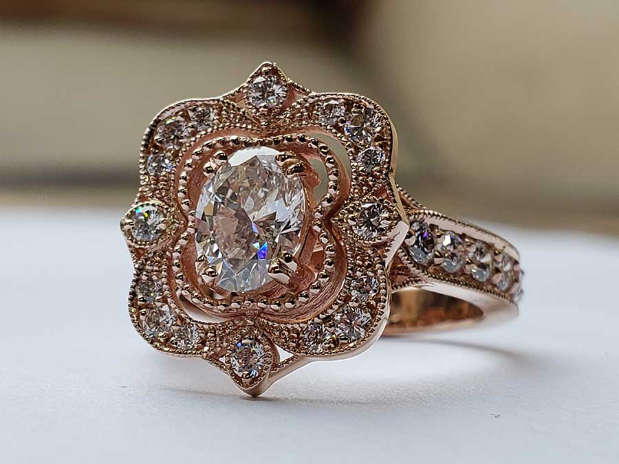 Antique diamond ring