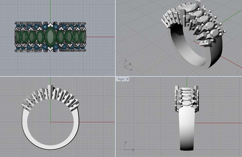CAD ring design