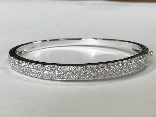 diamond bangle bracelet