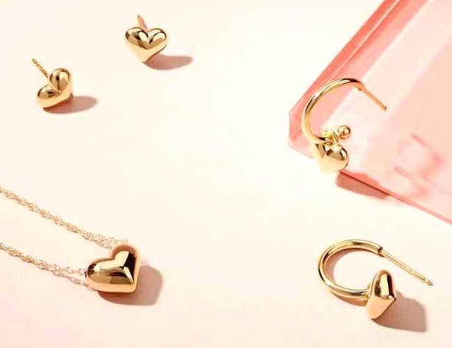 Heart jewelry collection